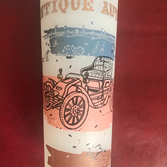 Antique car drinking glasses - Picture 5 of 9